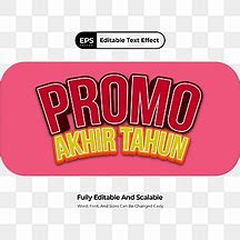 Spanduk Promo Akhir Tahun